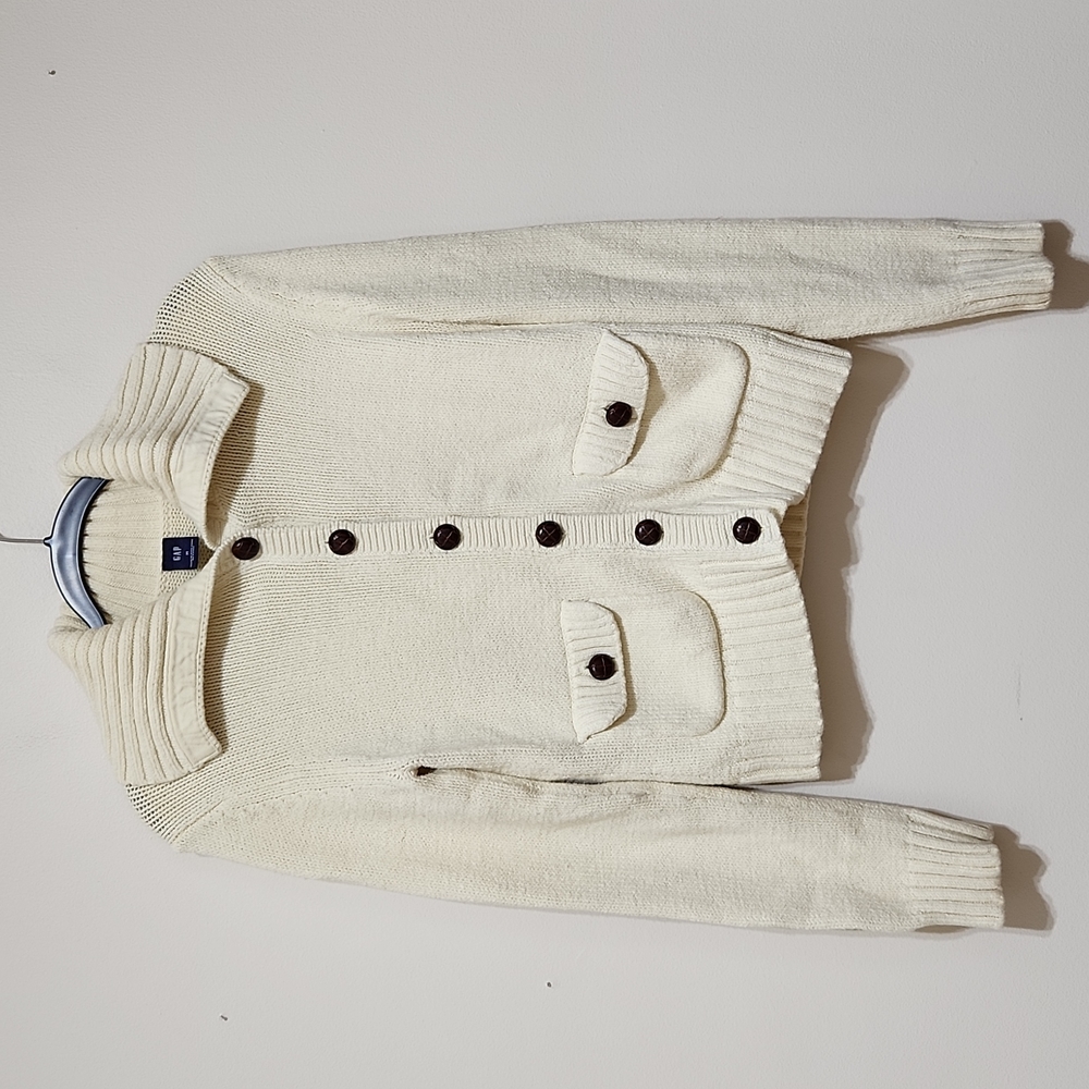 Gap button front sweater